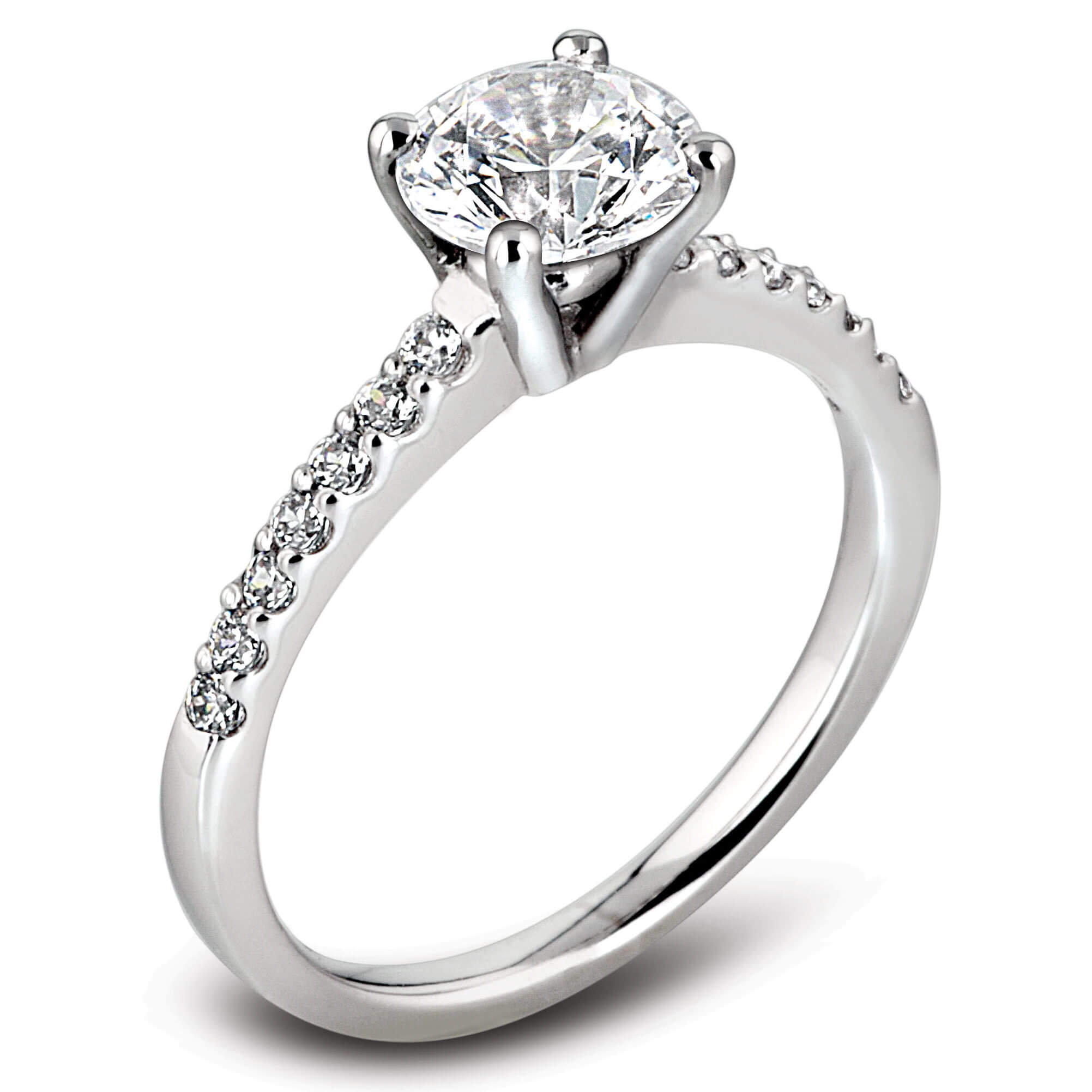 1.20 Carat Cushion Cut Diamond Single Stone Ring, 18k Gold - Gatsby  Jewellery-hautamhiepplus.vn